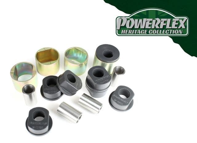 For Defender (84-93) Powerflex Heritage Front Radius Arm Front Bush Caster - 50mm Lift PFF32-107G50H