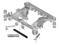 Genesis GV60 (2025 - ON), Powerflex Rear Subframe Brace