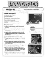 Porsche 911 964 Rear Suspension Spring Plate PFR57-107