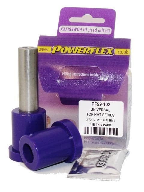 Powerflex 100 Series Top-Hat Bush PF99-102 for Universal Bushes Top Hat Bushes