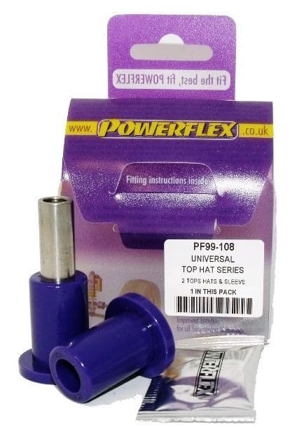 Powerflex 100 Series Top-Hat Bush PF99-108 for Universal Bushes Top Hat Bushes