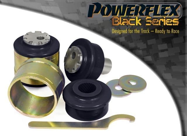 Powerflex BLACK Front Lower Radius Arm to Chassis Bush Caster Adjust PFF3-702GBLK Continental GT