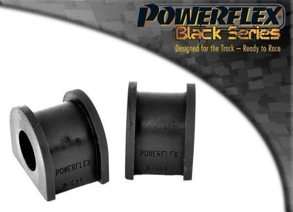 Powerflex Black Rear ARB Mounting 14mm PFR3-511-14BLK Skoda  