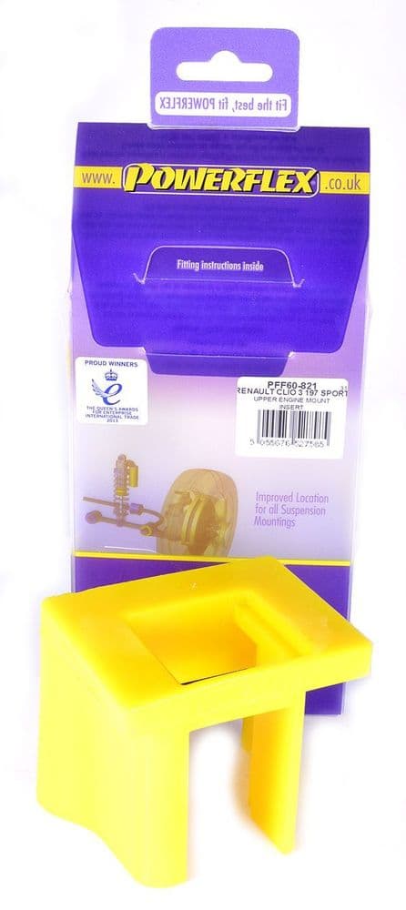 Powerflex  Engine Bush Insert PFF60-821 for Renault Megane II 1.9L diesel and 2.0L (2002-2008)
