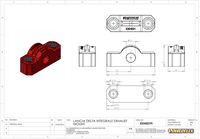 Powerflex Exhaust Mount EXH021 for Lancia Integrale 16v (1989-1994)