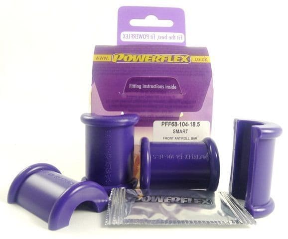 Powerflex Front Anti Roll Bar Bush 18.5mm PFF68-104-18.5 for Smart ForTwo 450 (1998 - 2007)