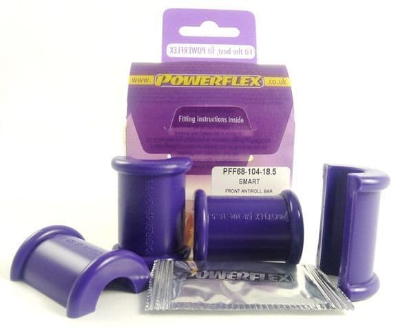 Powerflex Front Anti Roll Bar Bush 18.5mm PFF68-104-18.5 for Smart ForTwo 451 (2007 - 2014)