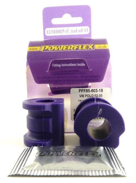 Powerflex Front Anti Roll Bar Bush 18mm PFF85-603-18 for Audi A2 (1999 - 2005)