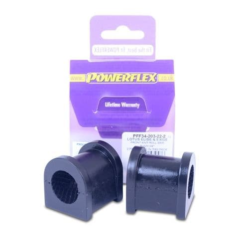 Powerflex Front Anti Roll Bar Bush 22.2mm PFF34-203-22.2 for Tesla Roadster (2008-2012)