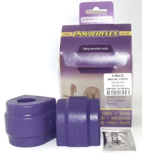 Powerflex Front Anti Roll Bar Bush 23mm PFF5-4602-23 for BMW E46 3 Series inc Touring
