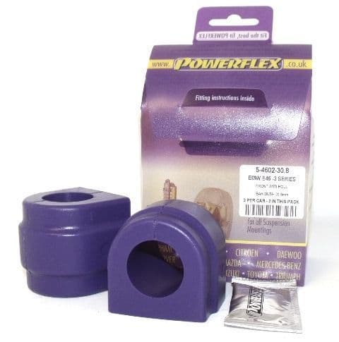 Powerflex Front Anti Roll Bar Bush 30.8mm PFF5-4602-30.8 for BMW E46 3 Series CSL
