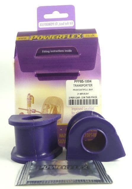 Powerflex Front Anti Roll Bar To Chassis Bush 21mm PFF85-1004 for VW T25/T3 Syncro
