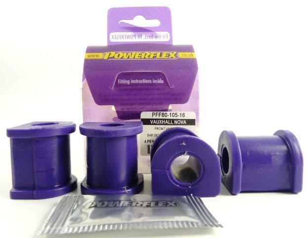 Powerflex Front ARB Bush PFF80-105-16 for Vauxhall / Opel Nova (1983-1993)