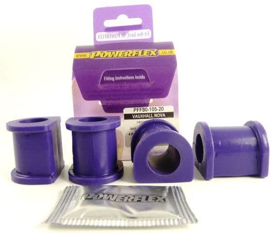 Powerflex Front ARB Bush PFF80-105-20 for Vauxhall / Opel Nova (1983-1993)