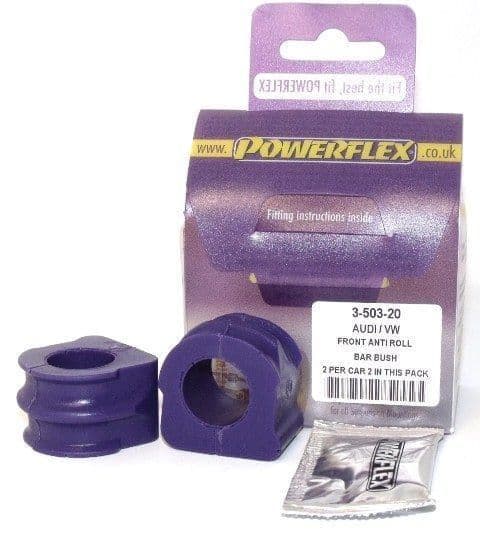 Powerflex Front ARB Bushes 20mm PFF3-503-20 for Audi TT Mk1 Typ 8N 4WD (1999-2006)