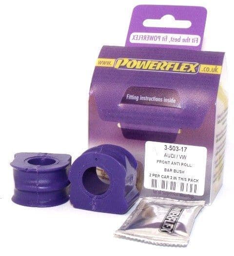 Powerflex Front ARB Bushing 17mm PFF3-503-17 for Audi TT Mk1 Typ 8N 4WD (1999-2006)