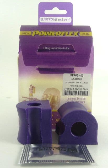 Powerflex Front ARB Bushing PFF66-403 for Saab 900 (1983-1993)