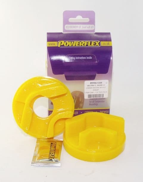 Powerflex Front Lower Engine Mount Insert PFF80-1220 for Vauxhall / Opel Signum (2003 - 2008)