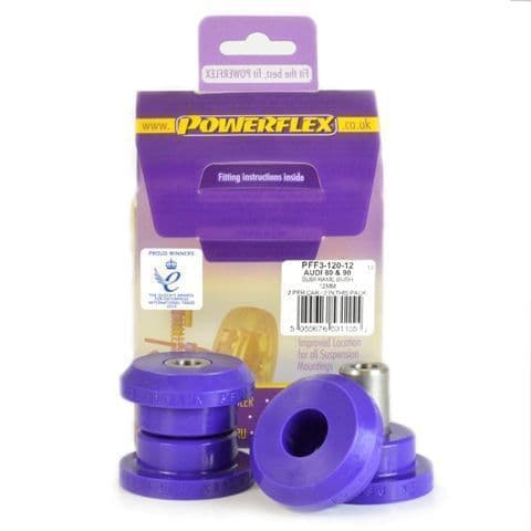 Powerflex Front Subframe Front Bush 12mm PFF3-120-12 for Audi 80, 90 Quattro 92-96, S2 B4, RS2