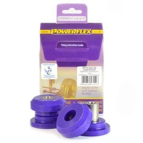 Powerflex Front Subframe Rear Bush 12mm PFF3-121-12 for Audi 80, 90 Quattro 92-96, S2 B4, RS2