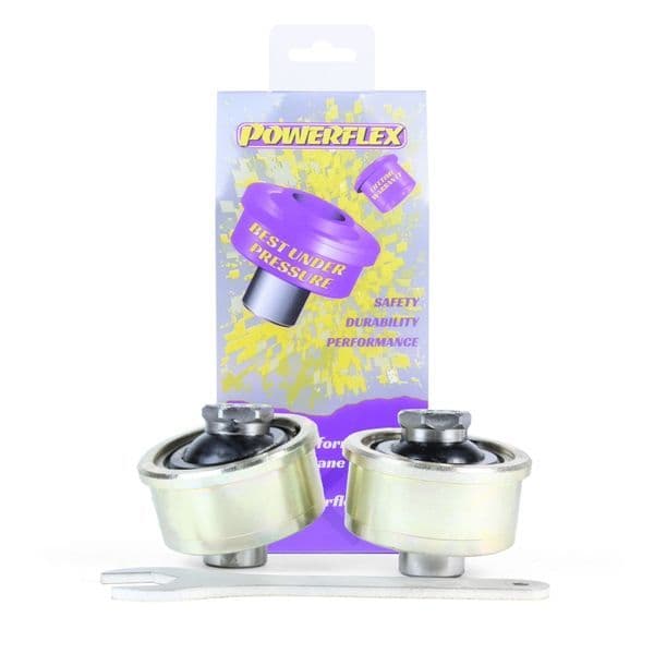 Powerflex Front Wishbone Rear Bush Caster Adjustable PFF80-1102G for Fiat Linea (2006-on)