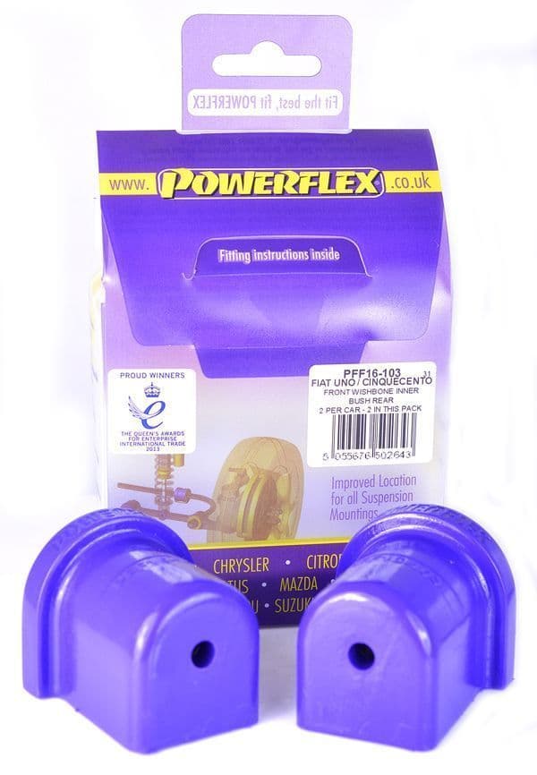 Powerflex Front Wishbone Rear Inner Bush PFF16-103 for Fiat Uno inc Turbo (1983-1995)