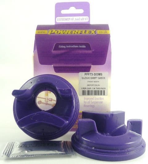 Powerflex Gearbox Mount Front Bush Insert PFF73-303MS for Suzuki Swift Sport (ZC31S) (2007 - 2010)