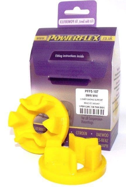 Powerflex Lower Engine Bush Large Bush Insert PFF5-107 Mini Gen 1 R50/52/53