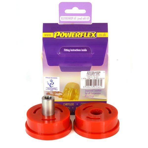 206 Rear Engine Mount Powerflex Lower Rear Engine Mount Bush PFF50-420R for 65mm Peugeot 206