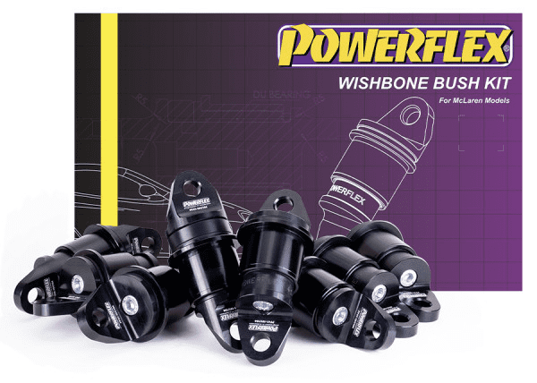 Powerflex McLaren MP4-12C (2011-2014) Front/Rear Wishbone Bush Kit (M8) PF41K-2001