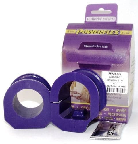 Powerflex Power Steering Rack Mount Kit PFF36-306 for Mazda RX-7 Generation 3 & 4 (1992-2002)