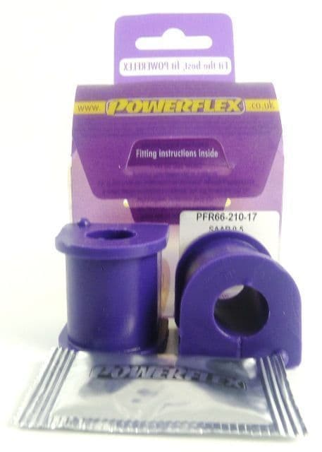 Powerflex Rear Anti Roll Bar Bush 17mm PFR66-210-17 for Saab 9-5 YS3E (1998-2010)