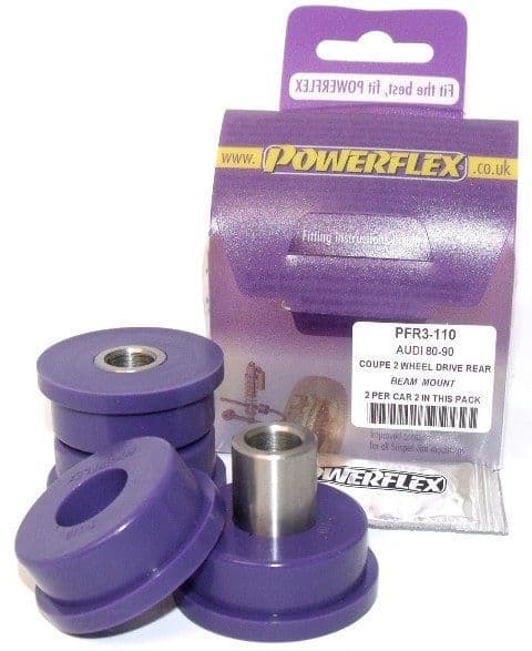 Powerflex Rear Beam Front Location Bush PFR3-110 for Audi 80 90 inc Avant 73-96