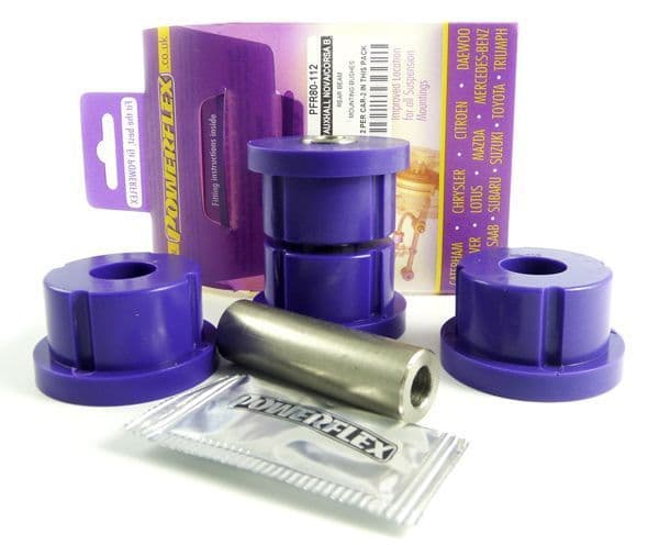 Powerflex Rear Beam Mounting Bush PFR80-112 for Vauxhall / Opel Nova (1983-1993)