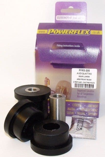 Powerflex Rear Lower Arm Front Bush PFR3-205 for Audi 80, 90 Quattro 92-96, S2 B4, RS2