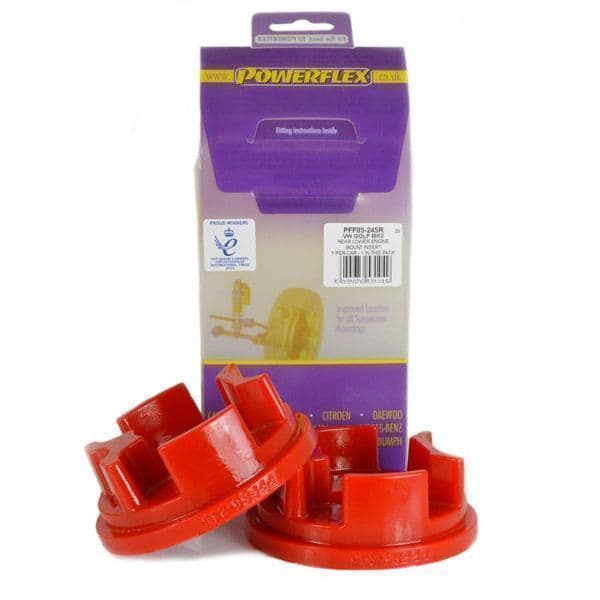 Powerflex Rear Lower Engine Mount Insert, Diesel PFF85-245R for VW Golf MK2 4WD