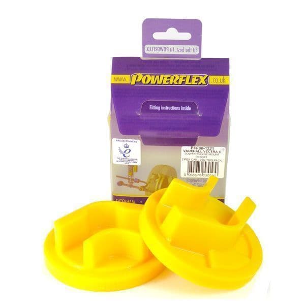 Powerflex Rear Lower Engine Mount Insert (Round Centre) PFF80-1221 for Saab 9-3 (2003-2014)