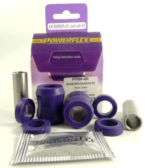 Powerflex Rear Lower Shock Mounting PFR66-420 for Saab 900 (1983-1993)