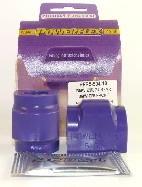 Powerflex Rear Roll Bar Mounting Bush 18mm PFR5-504-18 for BMW E36 3 Series (1990 - 1998)