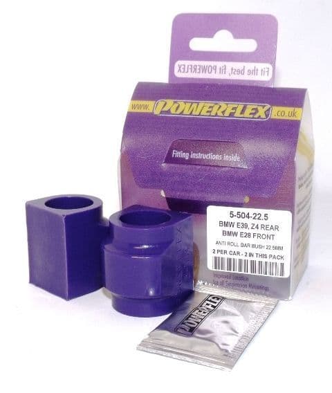 Powerflex Rear Roll Bar Mounting Bush 22.5mm PFR5-504-22.5 for BMW E46 3 Series inc Touring