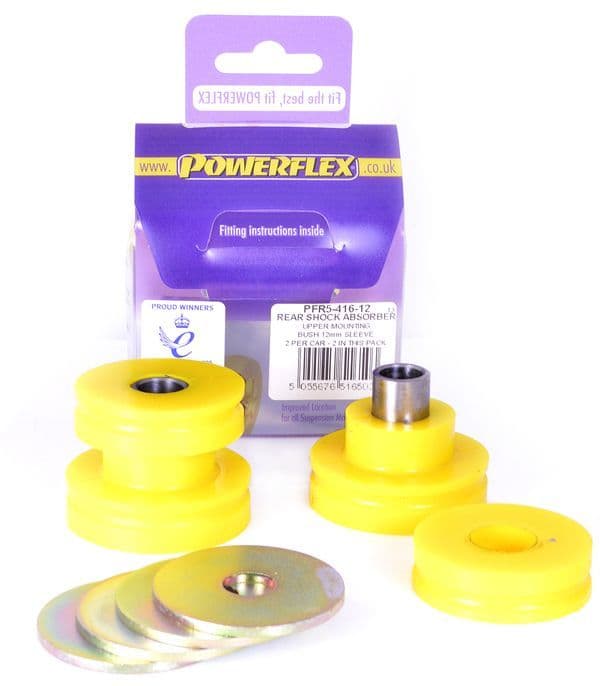 Powerflex Rear Shock Absorber Upper Mounting Bush 12mm PFR5-416-12 for BMW E9* M3 inc GTS & Cab
