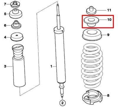 thumbnail image 2 of Powerflex PFR5-427BLK Ride Height Adjuster Shim Kit For BMW 1 Series (F20/F21) & 3 Series (E90/E91) 2 of 3