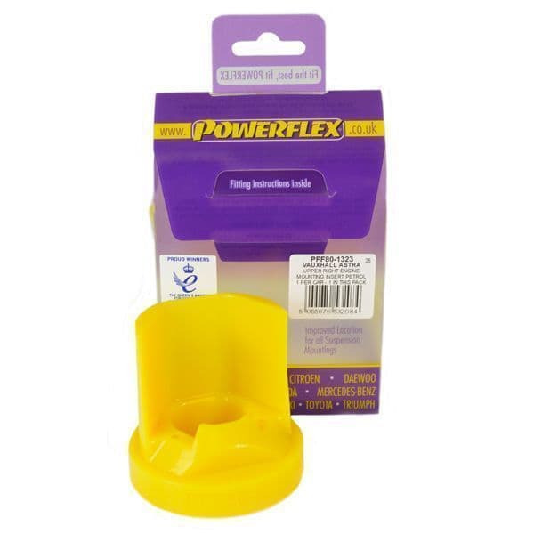 Powerflex Right Engine Bushing Insert Petrol PFF80-1323 Vauxhall / Opel Astra MK5 Astra H 04-10