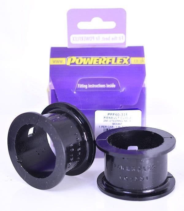Powerflex SMI Steering Rack Mount Kit PFF60-331 for Renault Clio II inc 172 & 182 (1998-2012)