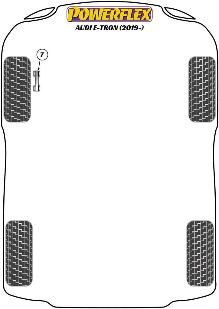E-Tron (2019 - )Powerflex Suspension Bush