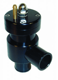 Adjustable Dump Valve Single Recirculating Piston (Black) 25mm TBV003.25BK