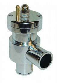 Adjustable Dump Valve Single Recirculating Piston (Silver) (20mm) TBV003.20A