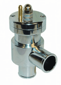 Adjustable Dump Valve Single Recirculating Piston (Silver) (25mm) TBV003.25A