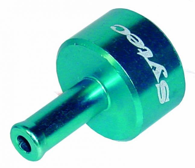 Alloy End Plug/Fuel Hose 8mm (Blue) BFU017