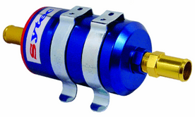 BULLET FUEL FILTER 8MM-8MM (BLUE) BULLETA1-B